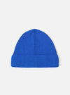 Blue Merino Knit Watch Cap