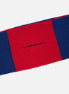 Blue/Red Soft Wool Deluxe Football Scarf