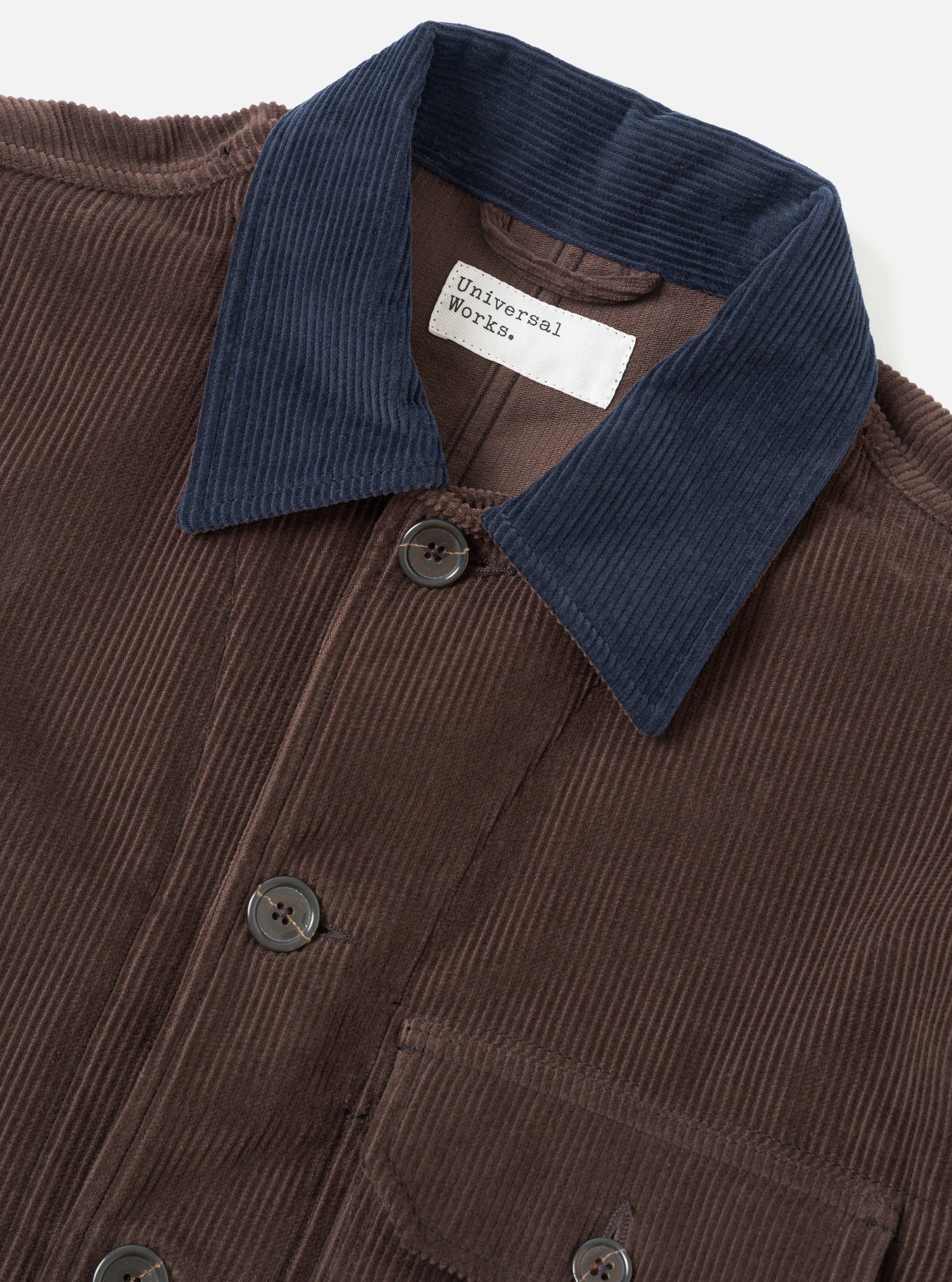 Men's Cacao Cord Utility Jacket – Universal Works