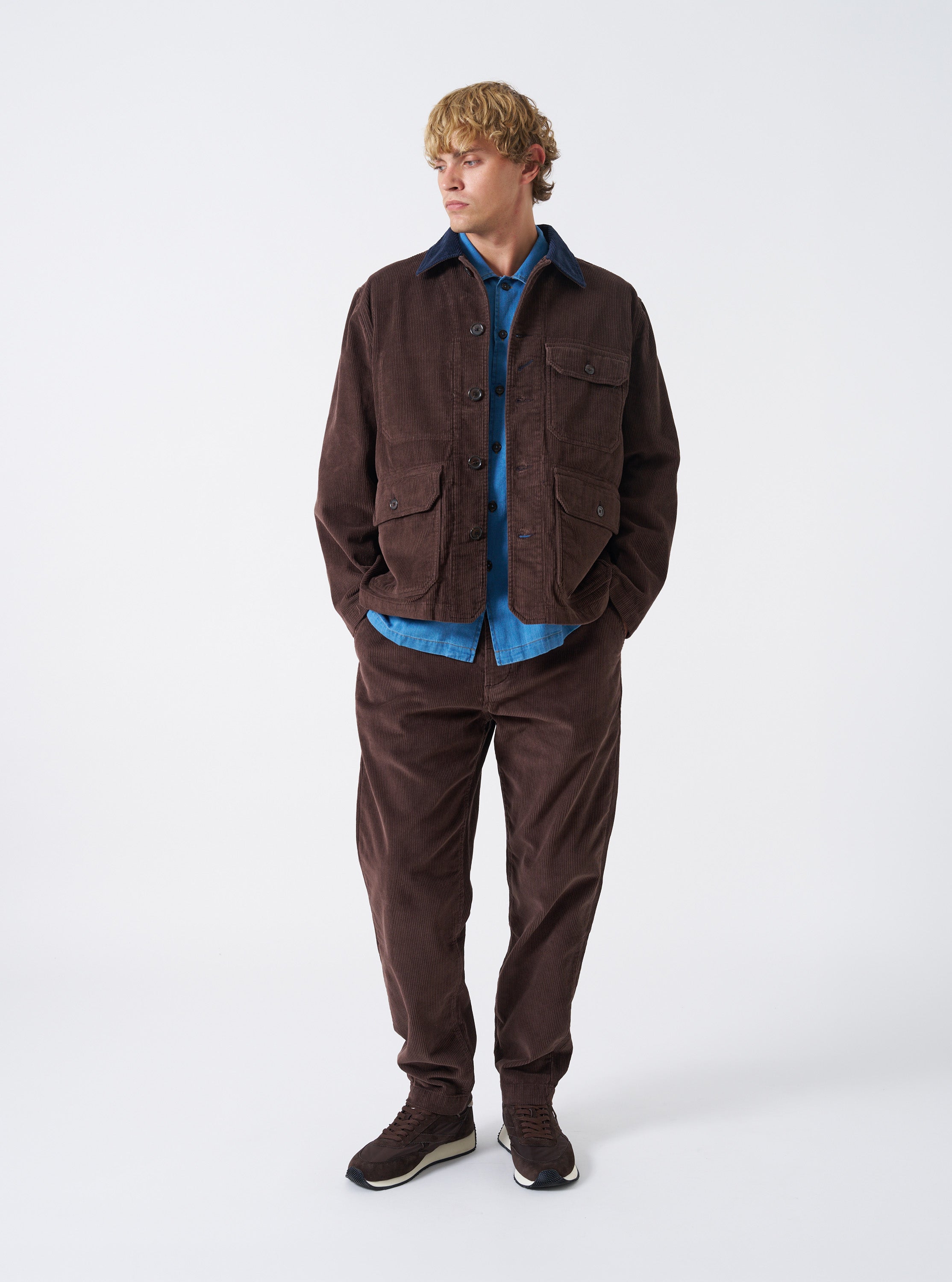 Men's Cacao Cord Utility Jacket – Universal Works