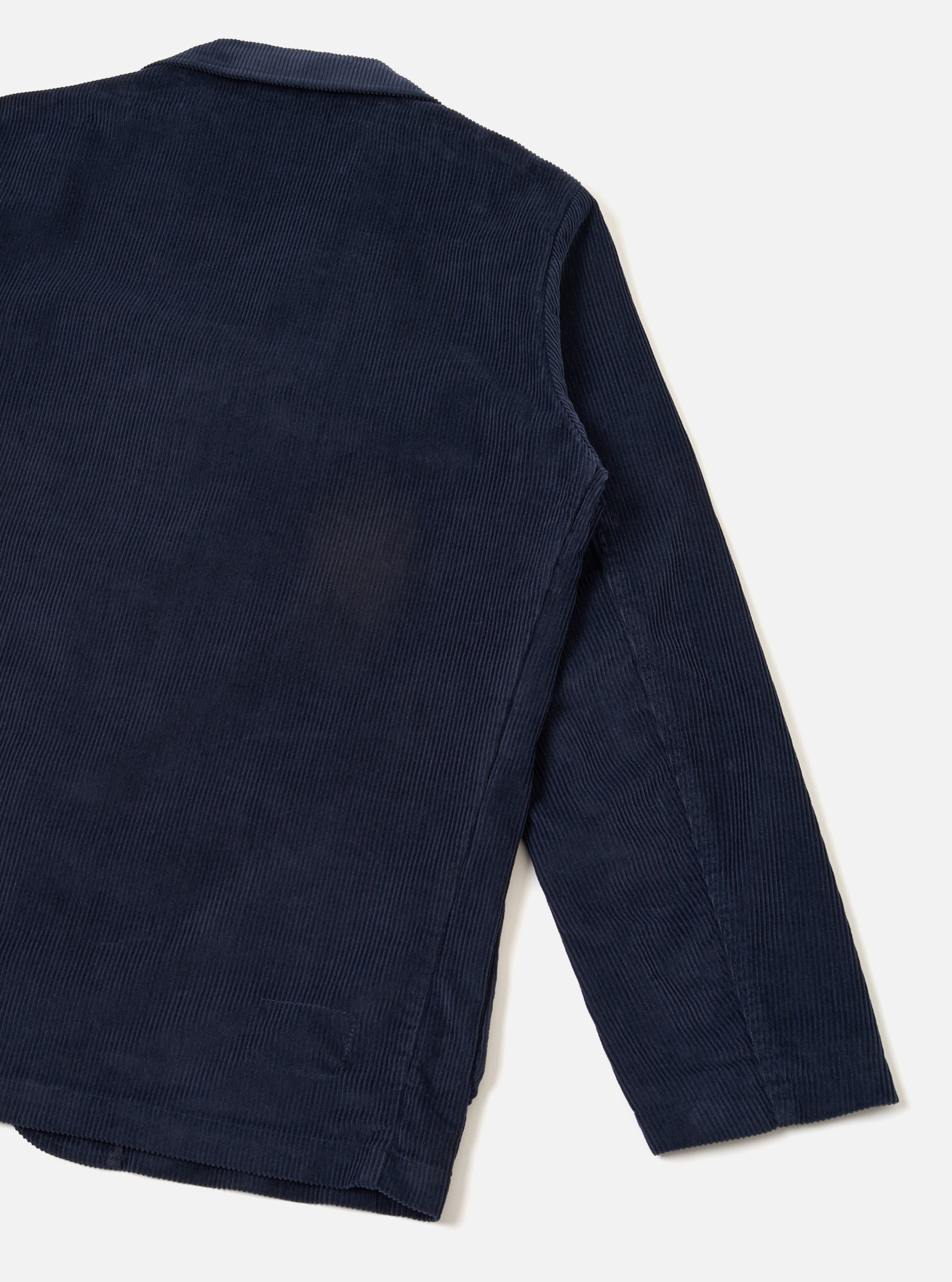 Dark Navy Cord Three Button Jacket