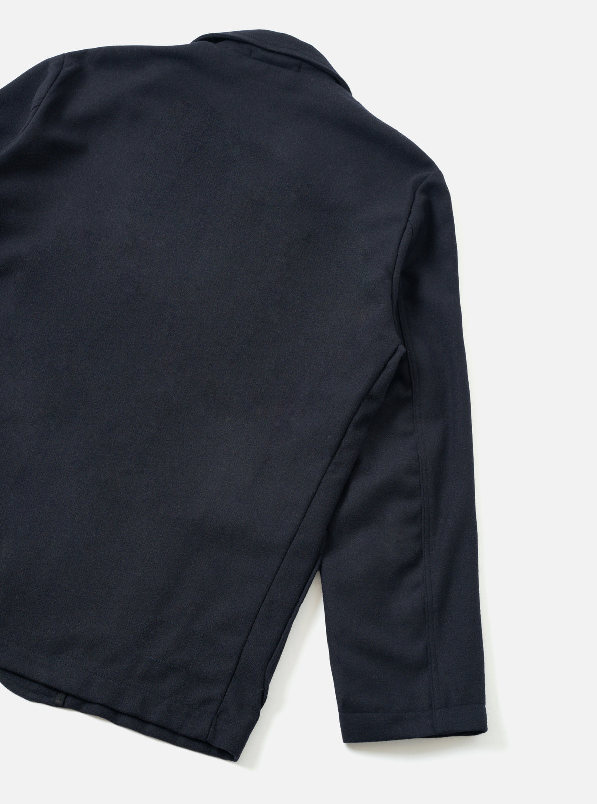 Dark Navy Dublin Wool Mix Two Button Jacket