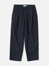 Dark Navy Dublin Wool Mix Oxford Pant