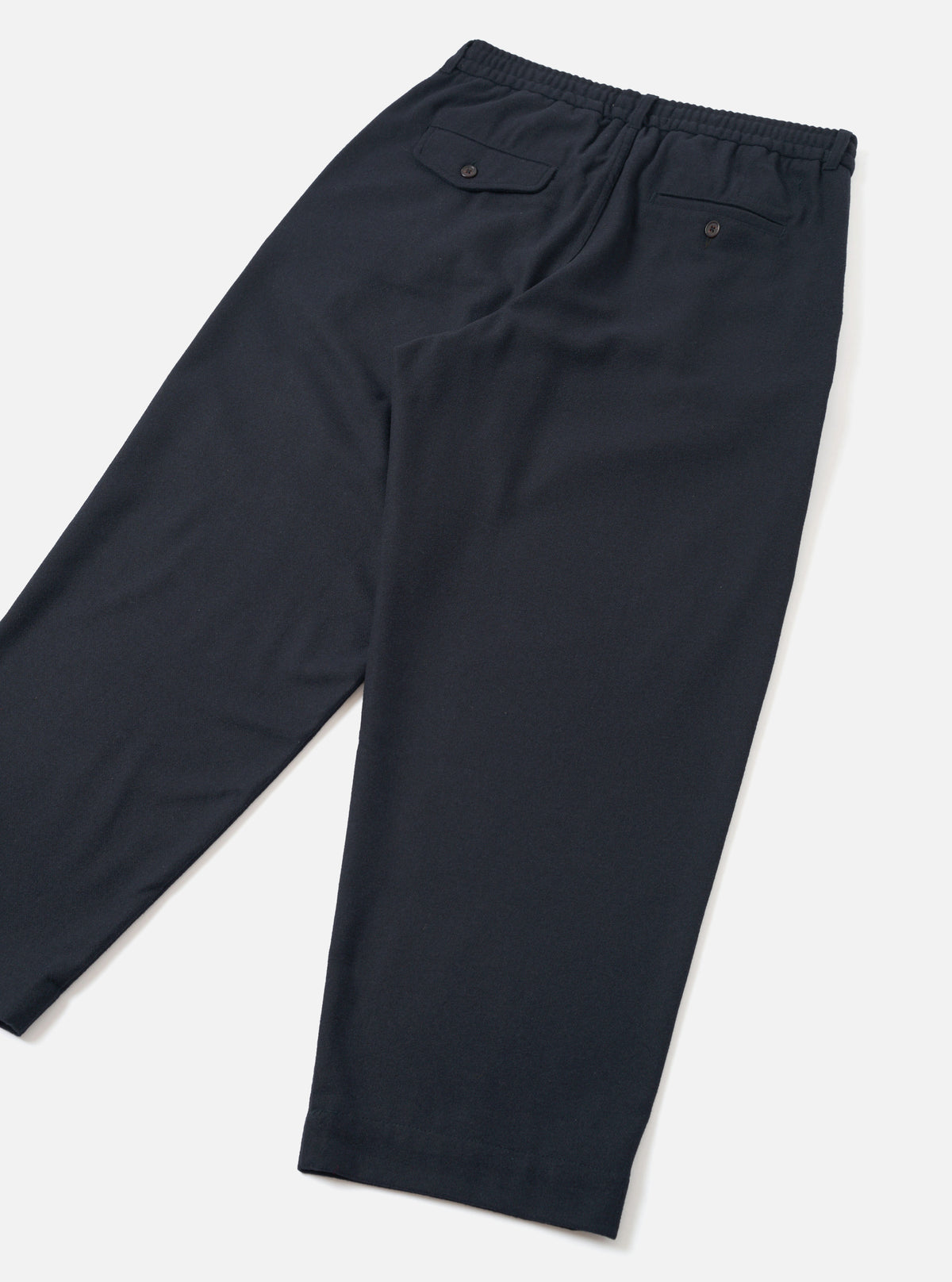 Dark Navy Dublin Wool Mix Oxford Pant