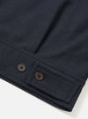 Dark Navy Dublin Wool Mix Rose Bowl Jacket