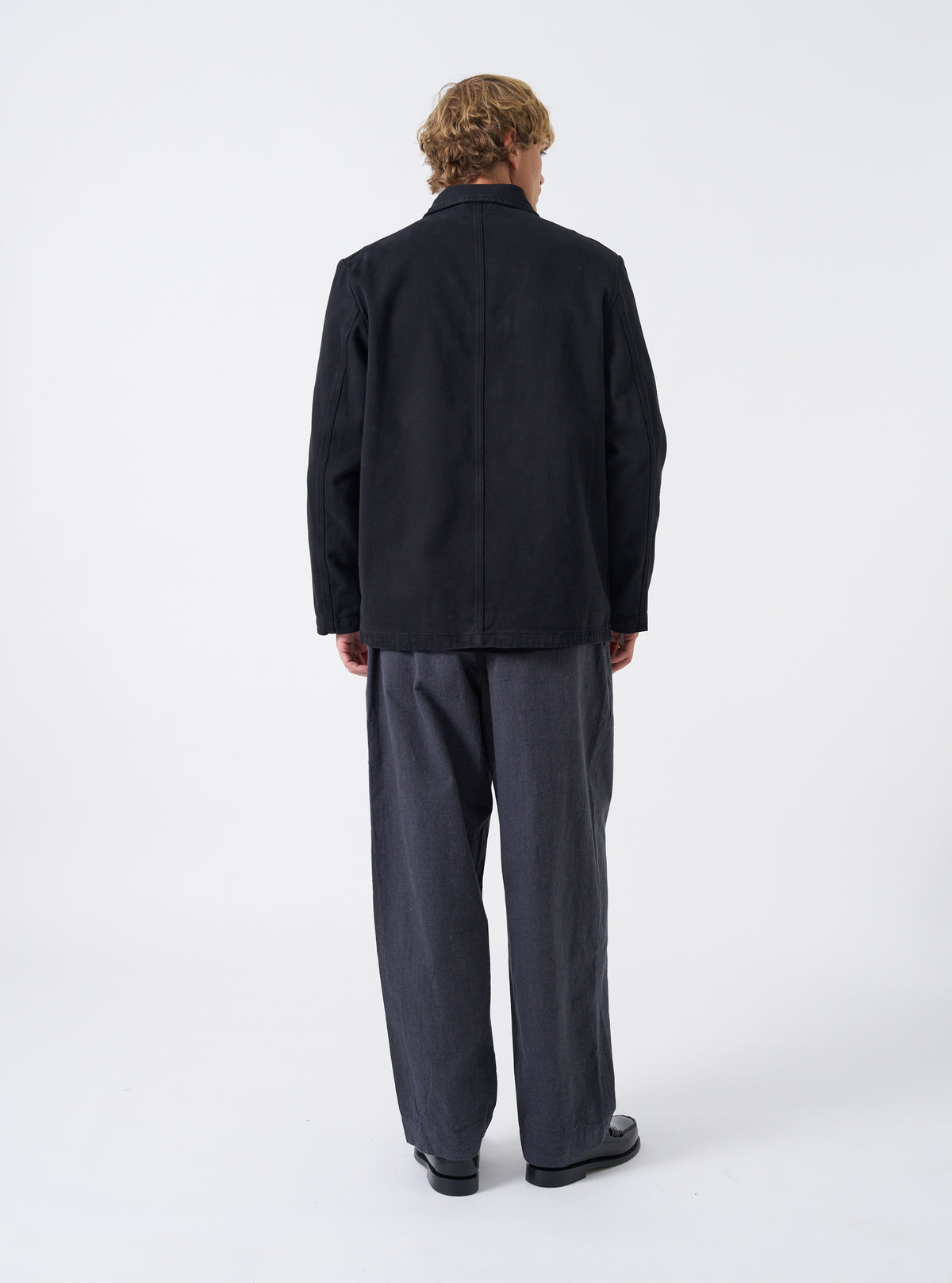 Black Dexter Twill OG Bakers Chore Jacket