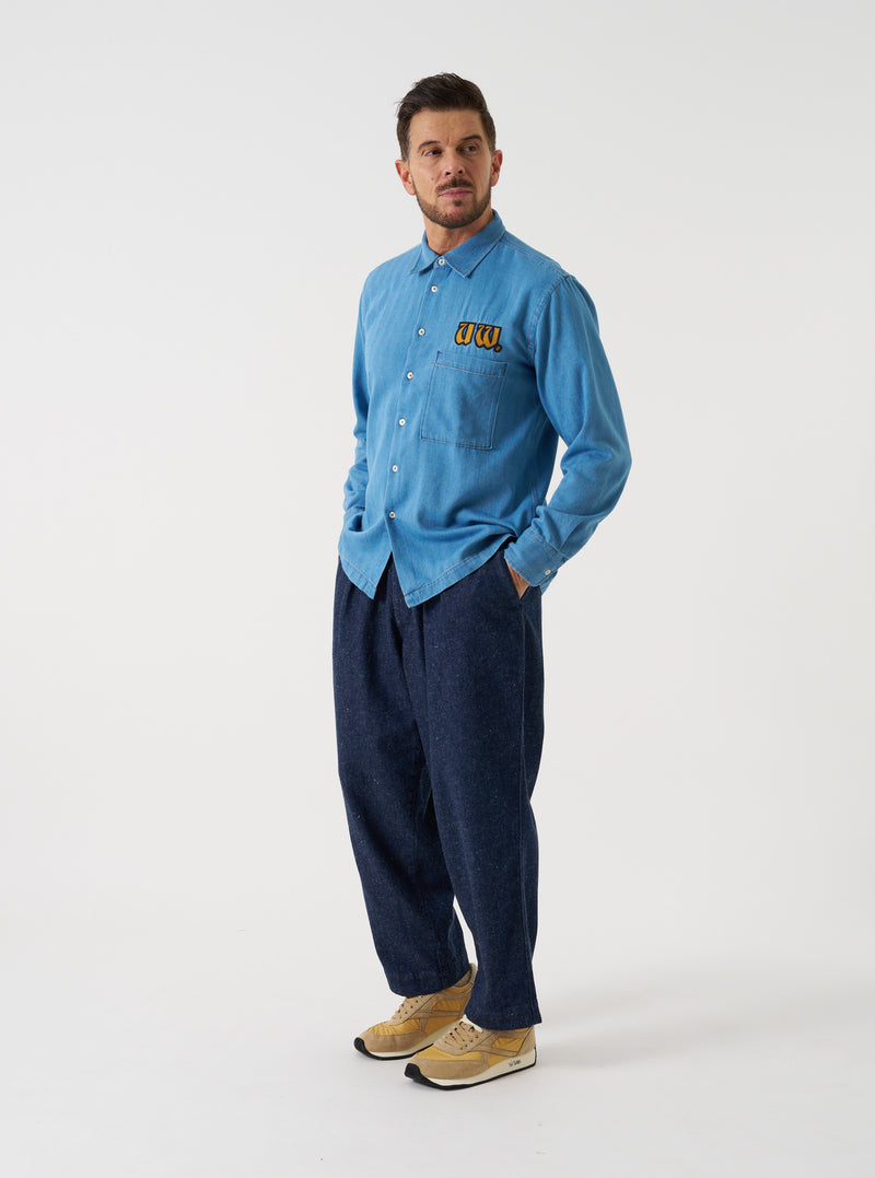Indigo Future Denim Oxford Pant