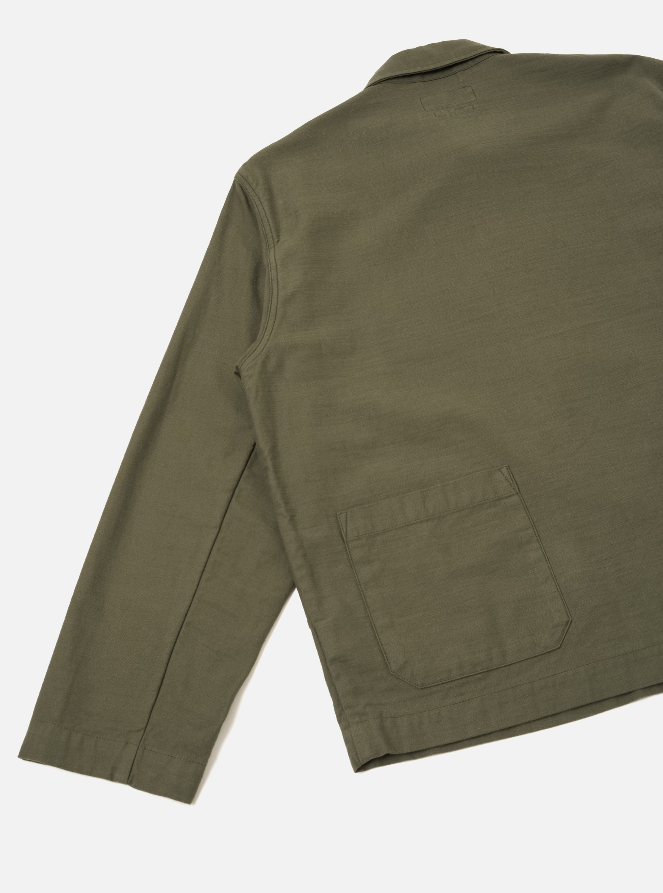 Men's Olive Slub Sateen Ives Jacket – Universal Works
