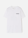 UW Lyon White Single Jersey Print Tee