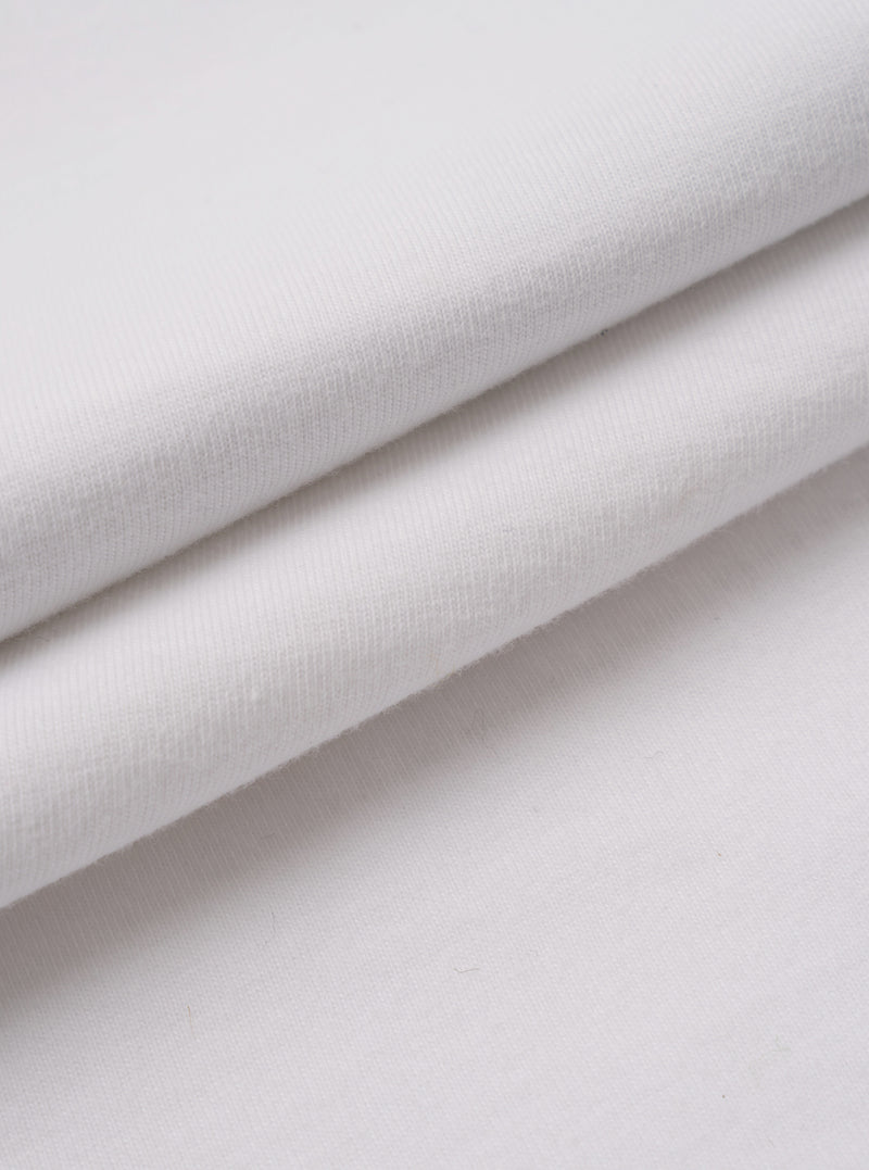 UW Lyon White Single Jersey Print Tee