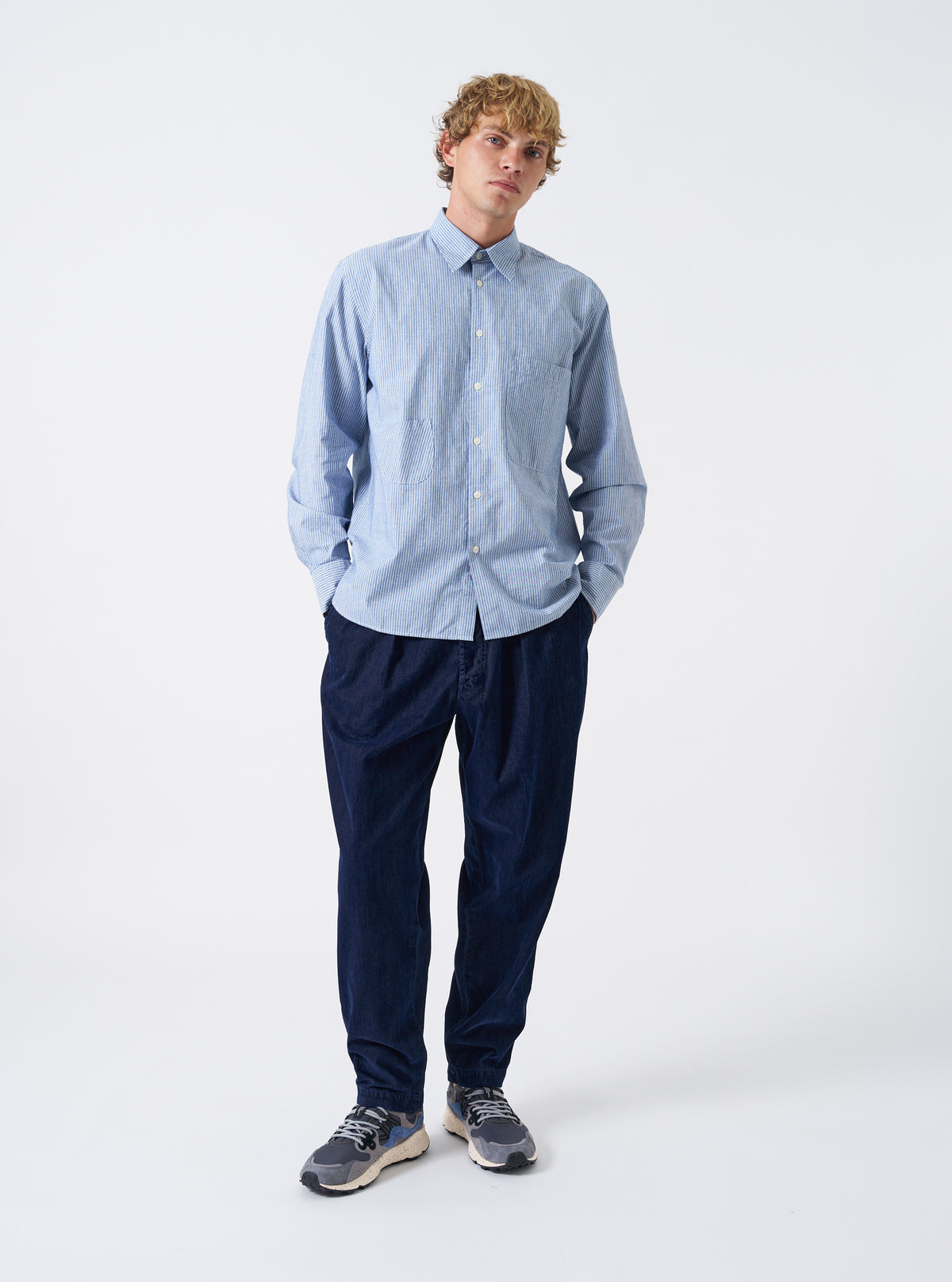 Blue Montgomery Stripe Station Shirt