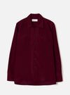 Dark Red Dam Marl Work Shirt