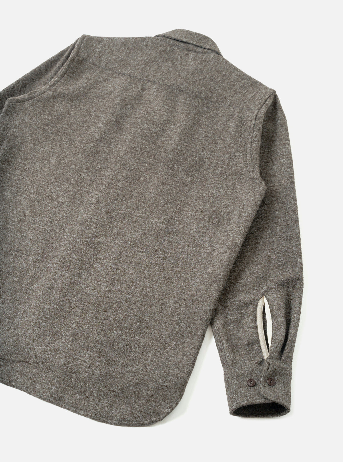 Mid Brown Dam Marl Work Shirt