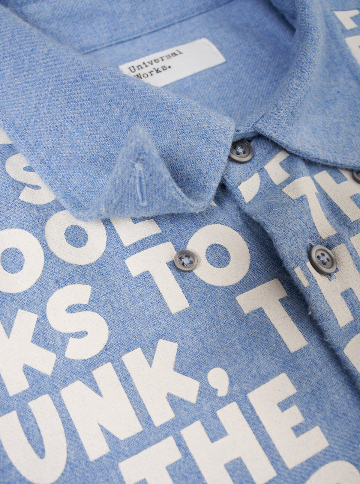 Sky Blue Monty Cotton Tencel Standard Shirt