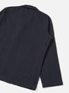 Dark Navy Robin Wool Mix Two Button Jacket