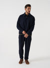 Dark Navy Robin Wool Mix Club Jacket