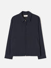 Dark Navy Robin Wool Mix Club Jacket