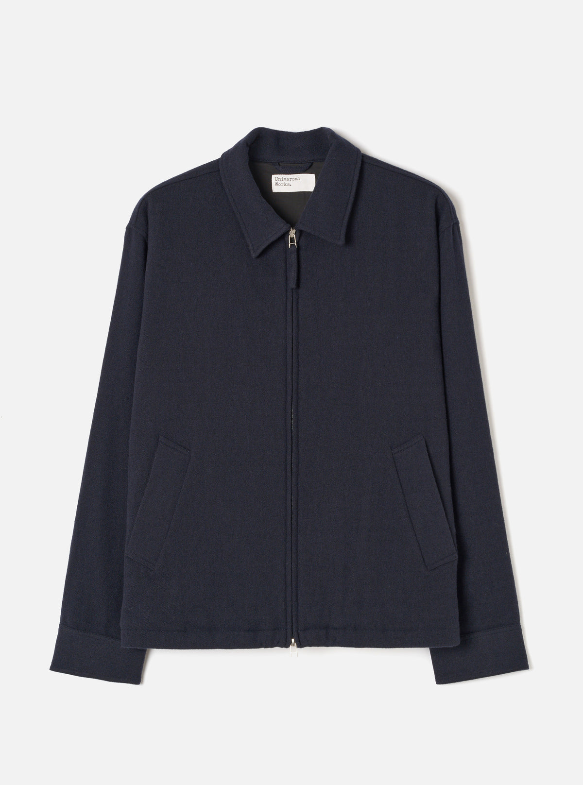 Dark Navy Robin Wool Mix Club Jacket
