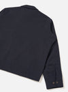 Dark Navy Robin Wool Mix Club Jacket
