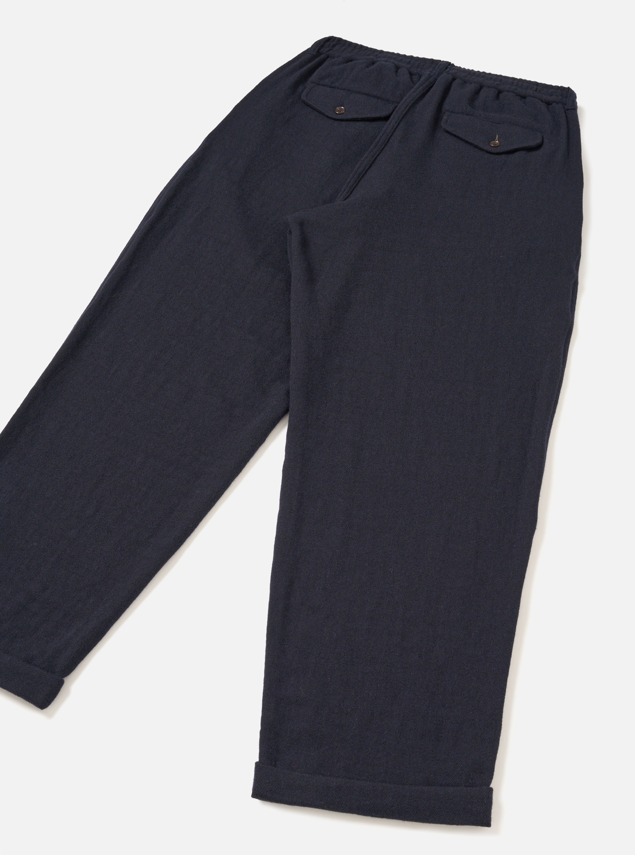 Men's Dark Navy Robin Wool Mix Lindberg Pant – Universal Works