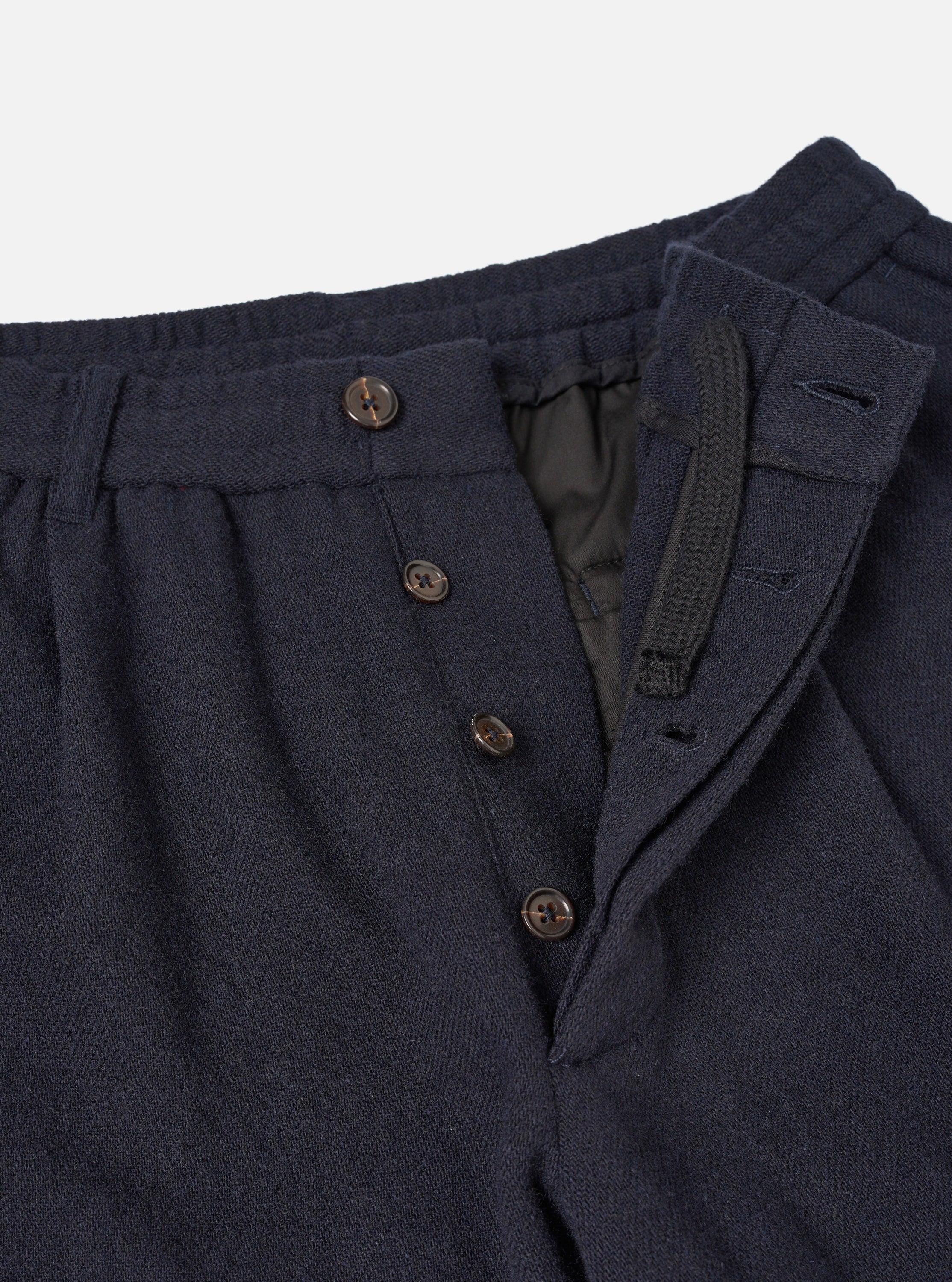Men's Dark Navy Robin Wool Mix Lindberg Pant – Universal Works