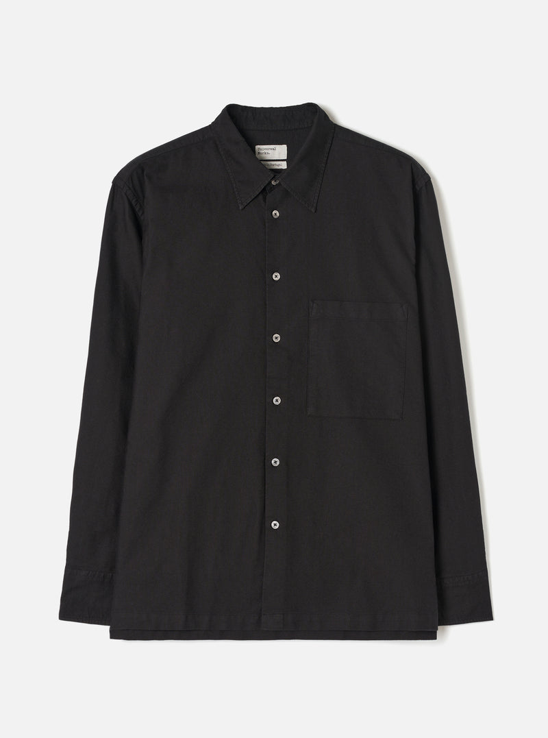 Black R.Oxford Lucky Shirt