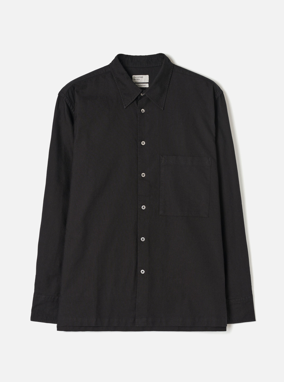 Black R.Oxford Lucky Shirt