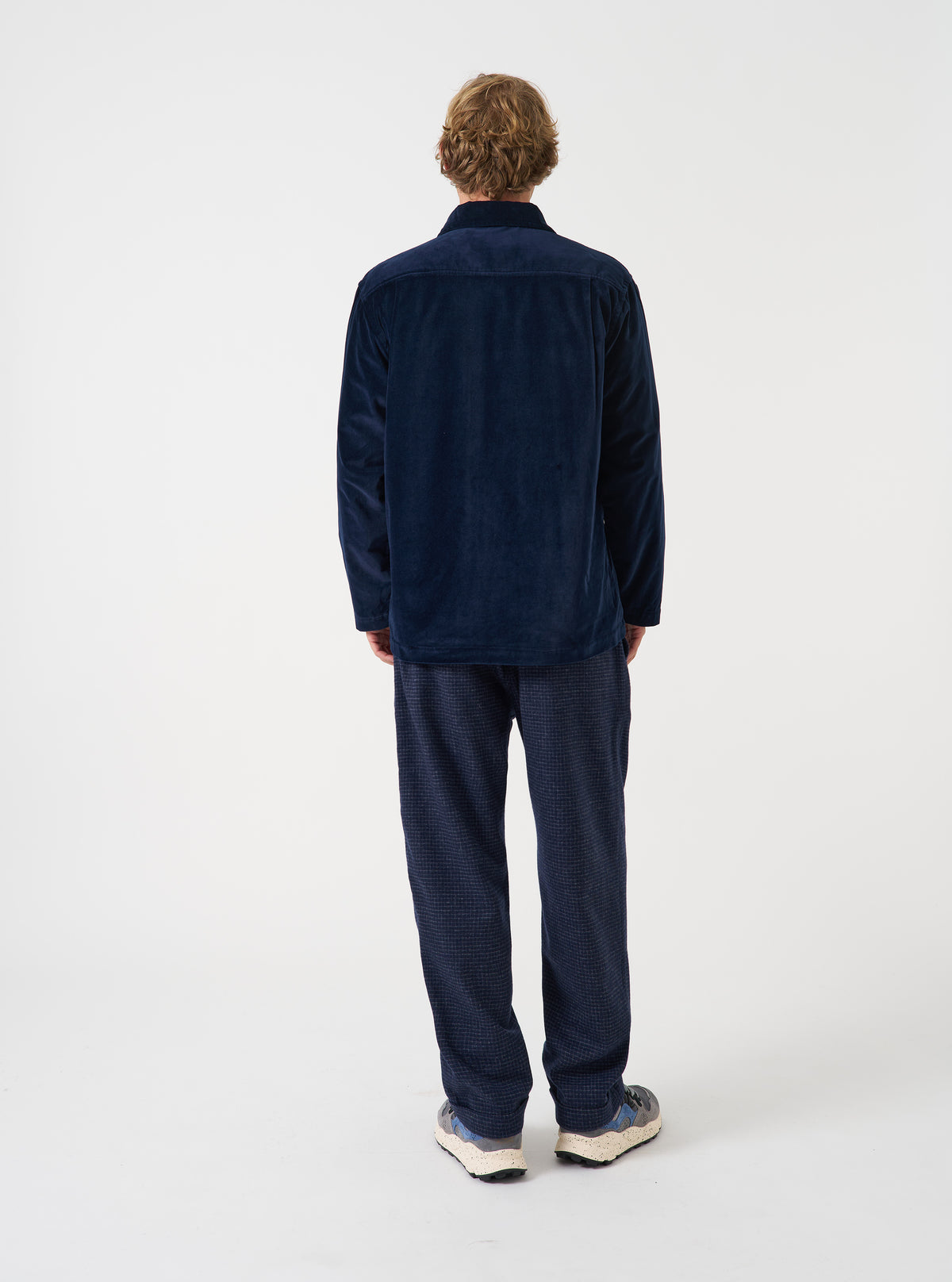 Navy CPH Velvet Dockside
