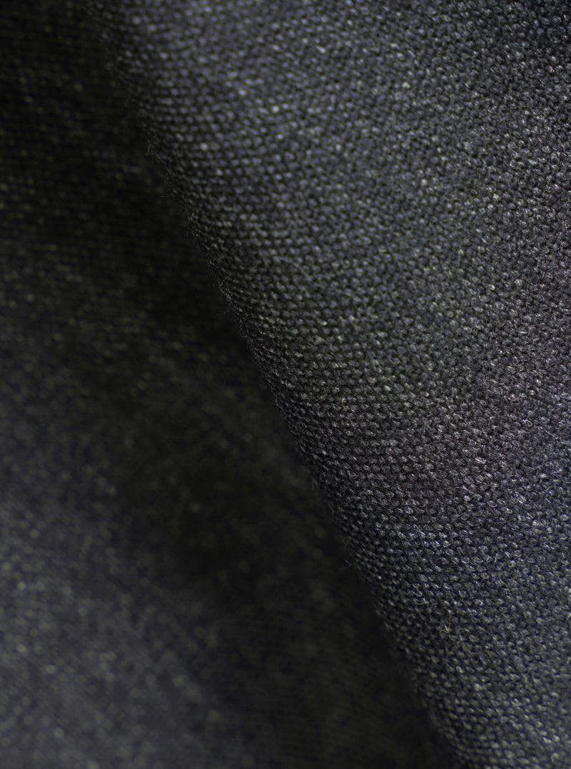 Charcoal Recycled Italian Tweed Two Button Jacket