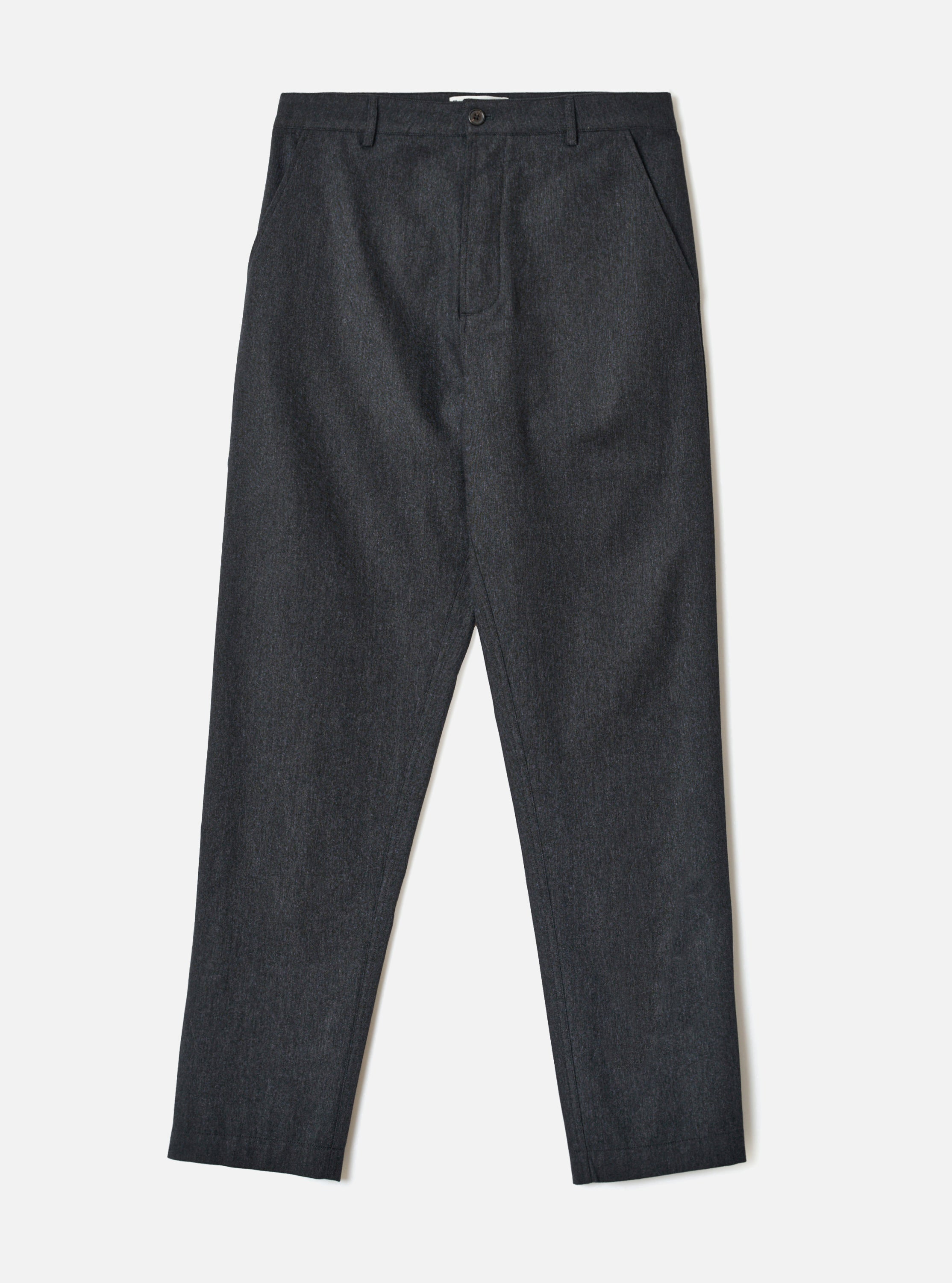 Men's Charcoal Recycled Italian Tweed Military Chino – Universal Works