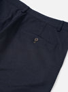 Navy Recycled Italian Tweed Military Chino