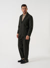 Olive Recycled Italian Tweed Military Chino