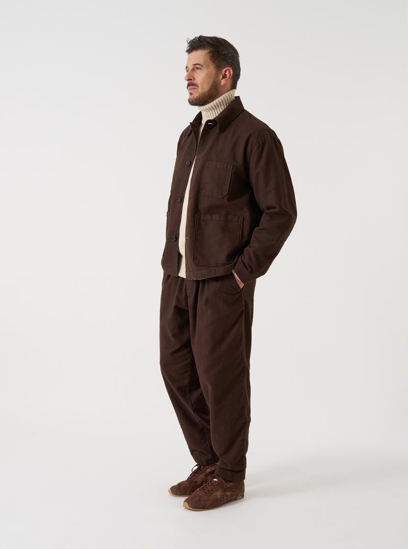Brown Comfort Moleskin Ives Jacket