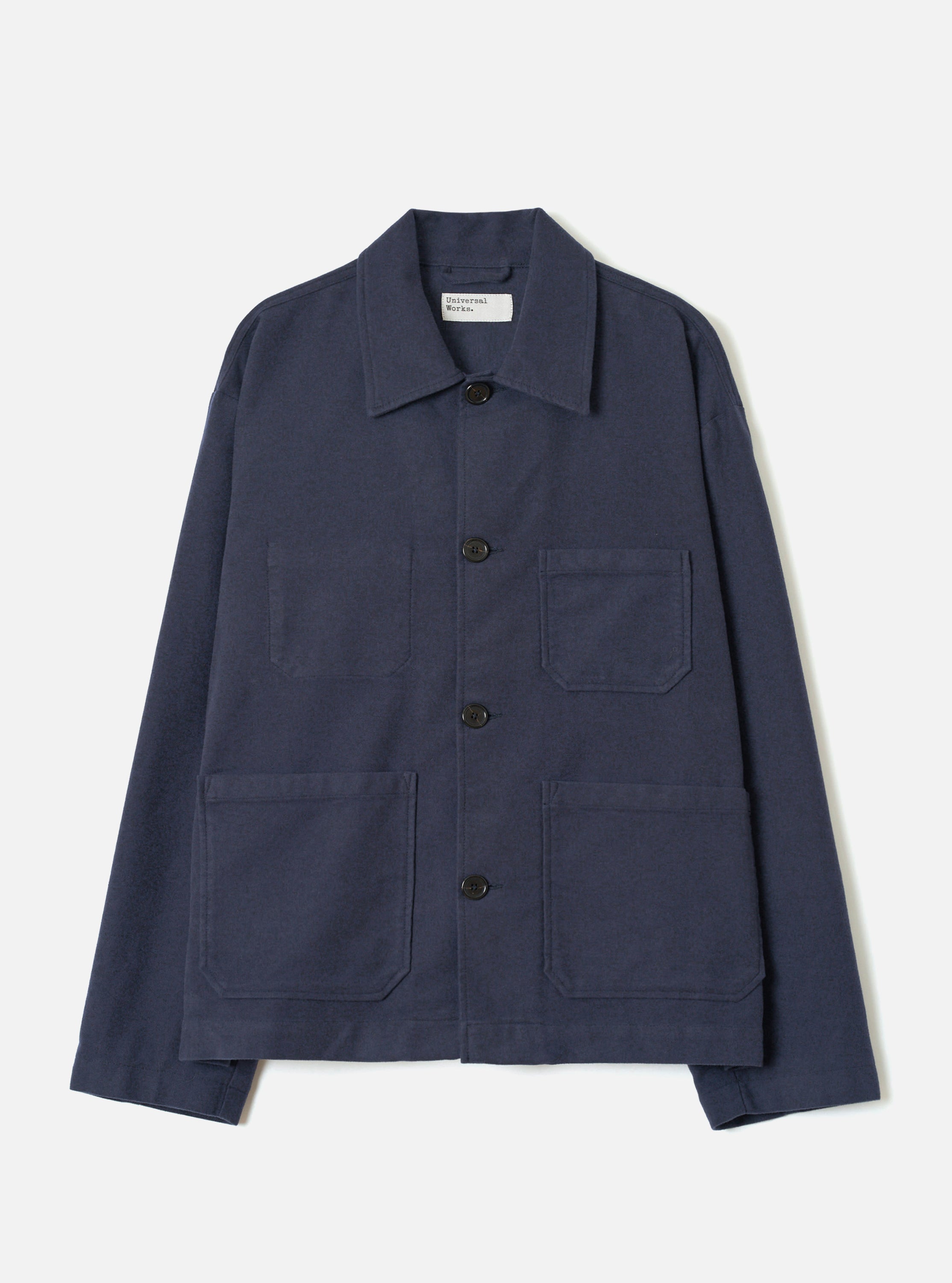 ジャケット・アウター C.E CAVEMPT MOLESKIN ZIP JACKET Navy M Men's Navy Comfort Moleskin Ives Jacket – Universal Works