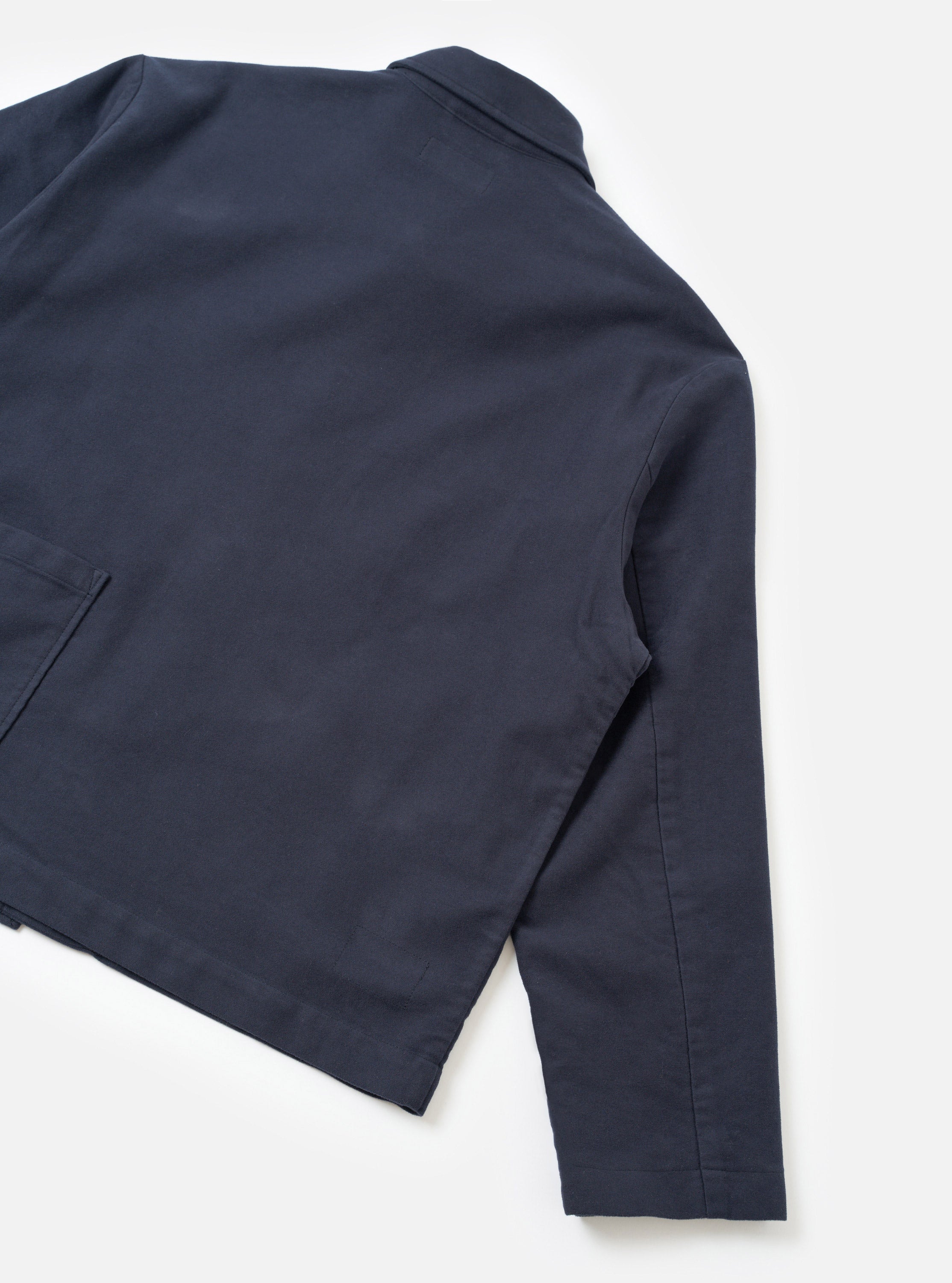 Men's Navy Comfort Moleskin Ives Jacket – Universal Works