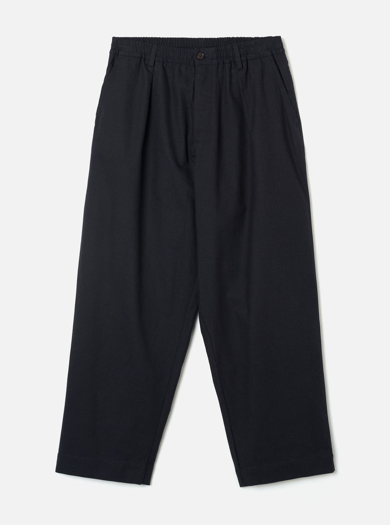 Navy Lucca Suiting Oxford Pant