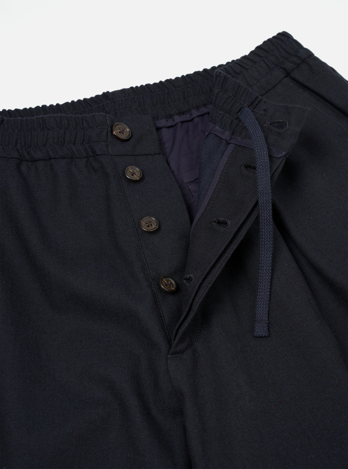 Navy Lucca Suiting Oxford Pant