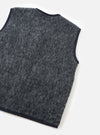 Navy/Pale Grey Losso Mohair Mix Lancaster Gilet