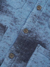 Blue Cloud Camo Knit Cardigan