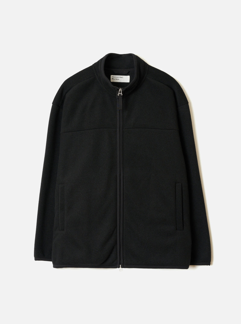 Black Chelo Fleece Hep Mountain Jacket