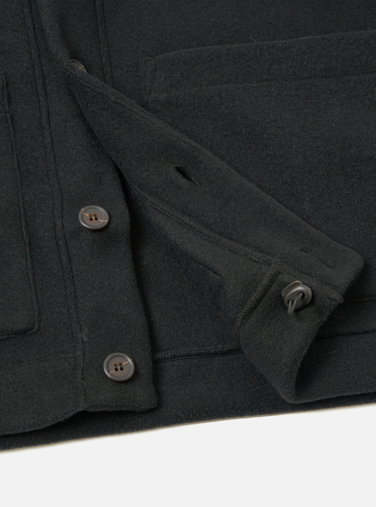 Black Chelo Fleece Advance Cardigan