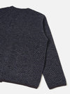 Charcoal Diamond Fleece Cardigan