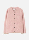 Pink Diamond Fleece Cardigan