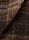 Brown Pino Wool Fleece Cardigan