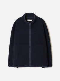 Navy Artic Fleece Hep Mountain Jacket