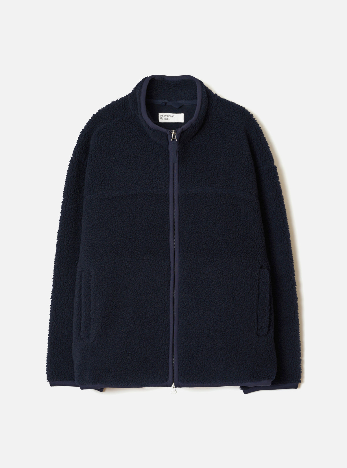 Navy Artic Fleece Hep Mountain Jacket