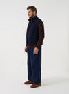 Navy Artic Fleece Hep Mountain Gilet