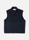 Navy Artic Fleece Hep Mountain Gilet