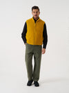 Yellow Artic Fleece Hep Mountain Gilet