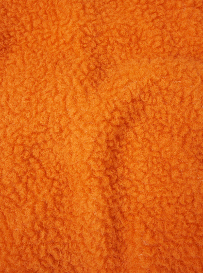 Orange Artic Fleece Hep Mountain Gilet